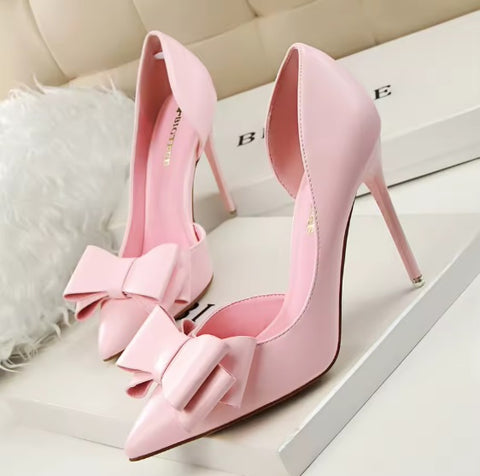 New Fashion Show Sweet Bow High Heels CODE: KAR4937