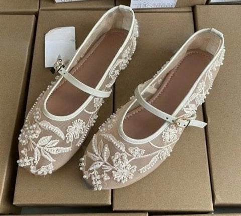 New Round Toe Belt Buckle Ballet Style Casual Flats CODE: KAR4938
