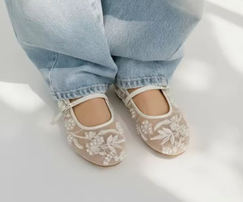 New Round Toe Belt Buckle Ballet Style Casual Flats CODE: KAR4938