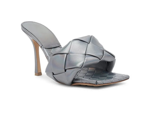 New Summer Fashion Square Toe Fluorescent High Heels CODE: KAR4951