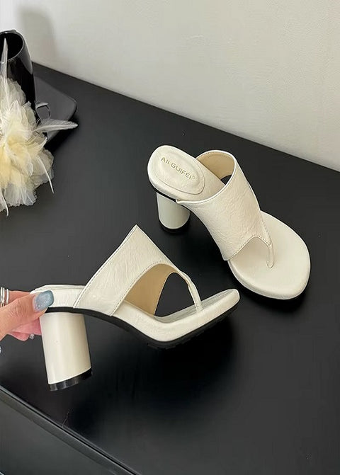 New Fashion Flip flops Elegant Round Heels CODE: KAR4981