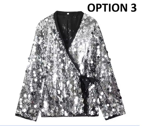 New Long Sleeve V Neck Casual Loose Outerwear CODE: KAR4983