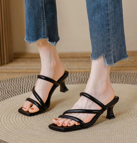 New Fashion Square Toe High Heels CODE: KAR5000