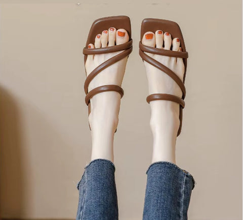 New Fashion Square Toe High Heels CODE: KAR5000