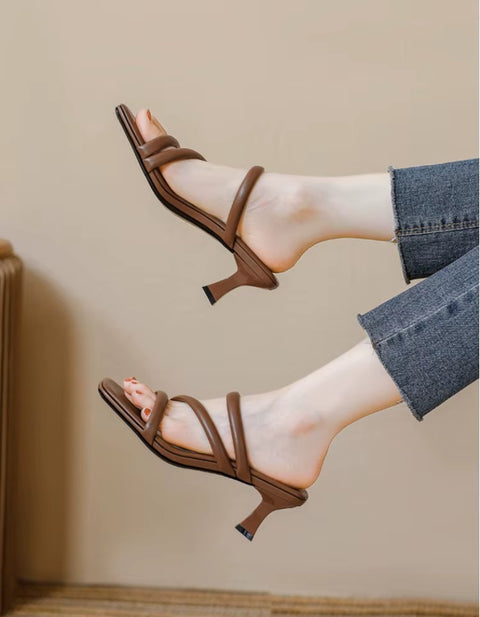 New Fashion Square Toe High Heels CODE: KAR5000