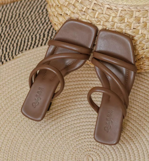 New Fashion Square Toe High Heels CODE: KAR5000