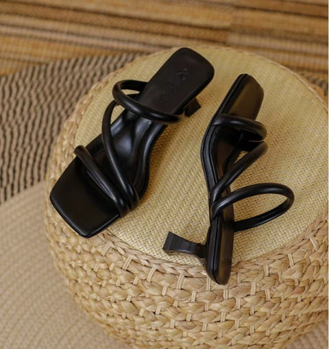 New Fashion Square Toe High Heels CODE: KAR5000