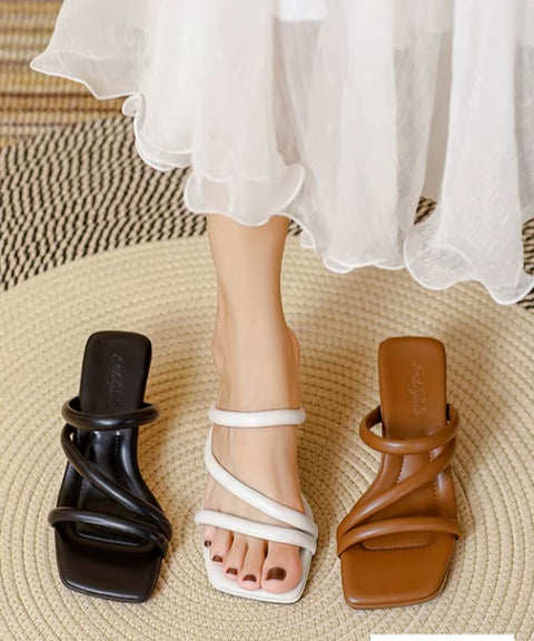 New Fashion Square Toe High Heels CODE: KAR5000