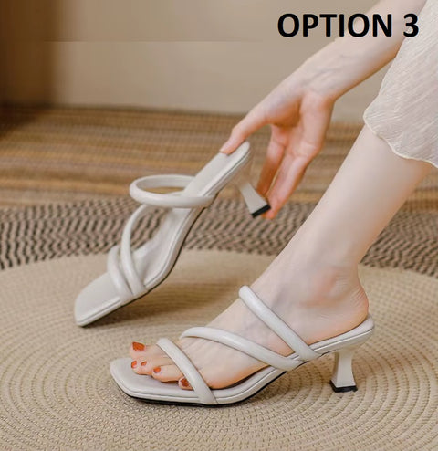 New Fashion Square Toe High Heels CODE: KAR5000
