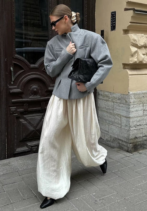 New Fashion Loose Cuffed Long Harem Pant CODE: KAR5005