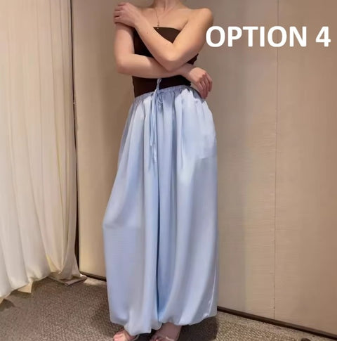 New Loose Wide Leg Casual Beach Pant CODE: KAR5009