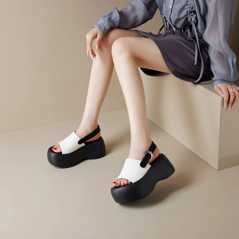 New Fashion Slingback Elegant Peep Toe High Heels Sandals CODE: KAR5017