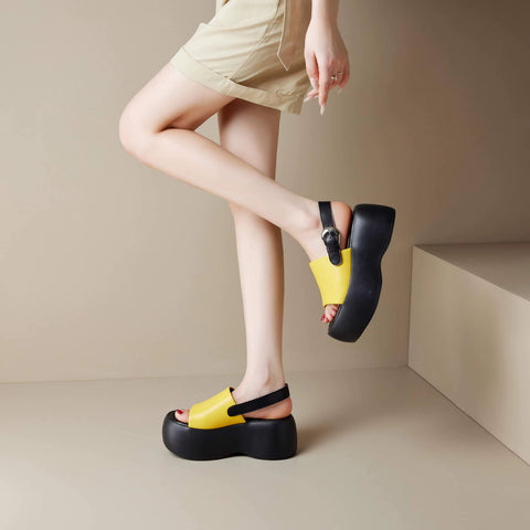 New Fashion Slingback Elegant Peep Toe High Heels Sandals CODE: KAR5017