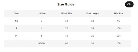 New Daily Commute Asymmetrical Short Skirt CODE: KAR5024