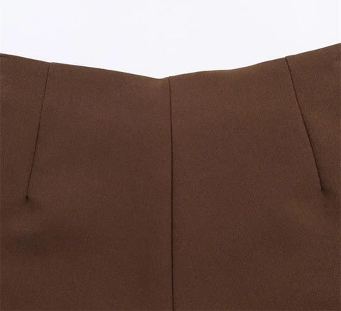 New Daily Commute Asymmetrical Short Skirt CODE: KAR5024
