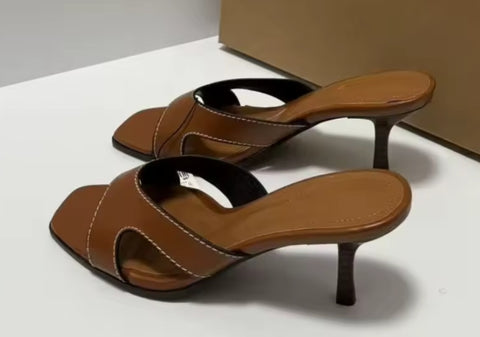 New Square Toe Casual Stiletto High Heels CODE: KAR5028