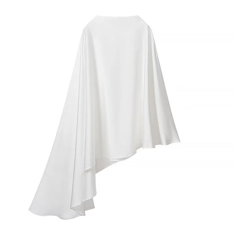 New cape top + Drapey Wide-leg pant Set CODE: KAR5046