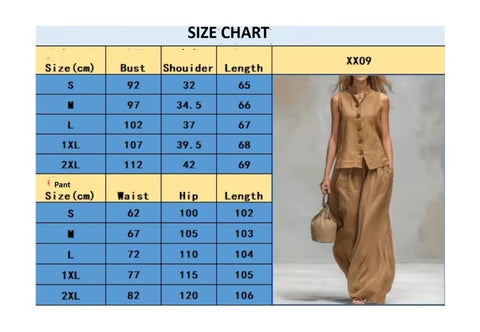 New Fashionable Casual Sleeveless Two-piece Set CODE: KAR5049