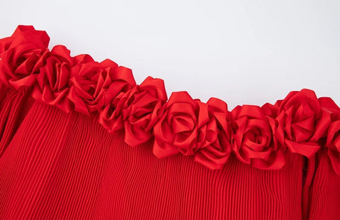 New Sexy One Neck Pleated Long Party Dress CODE: KAR5065