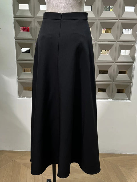 New Round Neck Short Sleeves Split Elegant  Two Piece Set CODE: KAR5070