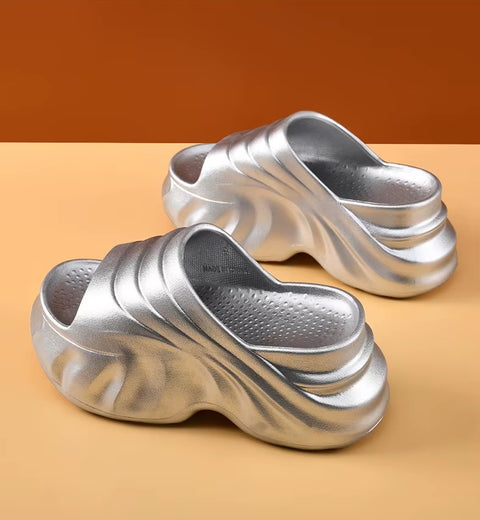 New Thick Sole Non Slip Wedge Platform Sandals CODE: KAR5079