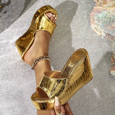 New Fashion Sloping High Heels CODE: KAR5093