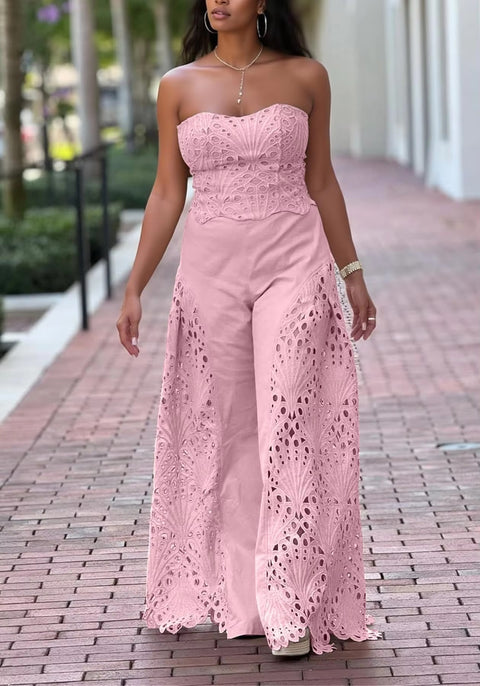 New Fashion Lace Bandeau Matching Set CODE: KAR5096