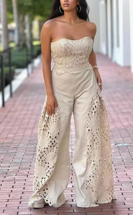 New Fashion Lace Bandeau Matching Set CODE: KAR5096