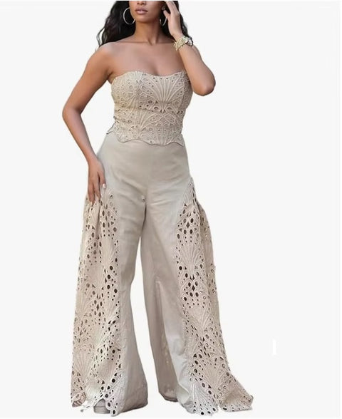 New Fashion Lace Bandeau Matching Set CODE: KAR5096