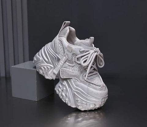 New Classic Thick Bottom Leisure Running Shoes CODE: KAR5104