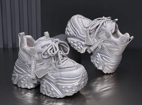 New Classic Thick Bottom Leisure Running Shoes CODE: KAR5104