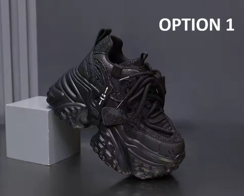 New Classic Thick Bottom Leisure Running Shoes CODE: KAR5104