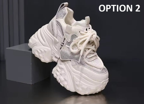 New Classic Thick Bottom Leisure Running Shoes CODE: KAR5104