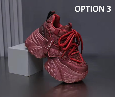 New Classic Thick Bottom Leisure Running Shoes CODE: KAR5104