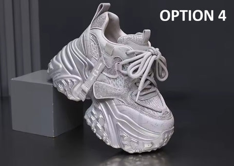 New Classic Thick Bottom Leisure Running Shoes CODE: KAR5104