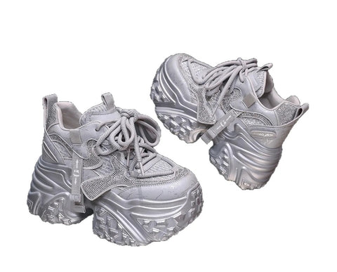 New Classic Thick Bottom Leisure Running Shoes CODE: KAR5104