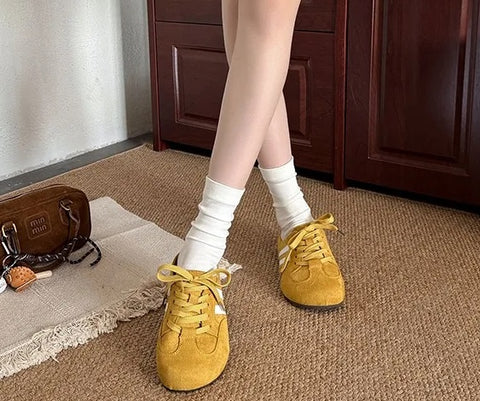 New Fashion Lace-Up Casual Trendy Sneakers CODE: KAR5108