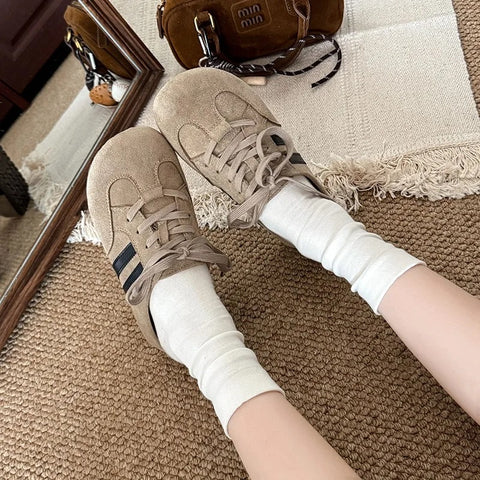 New Fashion Lace-Up Casual Trendy Sneakers CODE: KAR5108