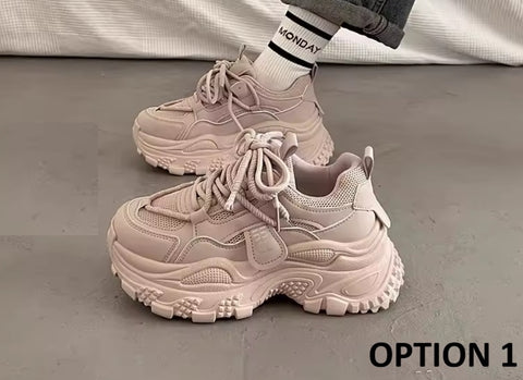 New Popular Thick Soled Increase Height Shoes CODE: KAR5112