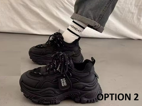 New Popular Thick Soled Increase Height Shoes CODE: KAR5112