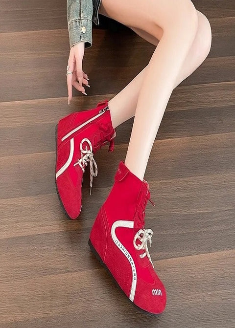 New Comfortable Anti Slip Zipper Round Toe Casual Shoe CODE: KAR5113