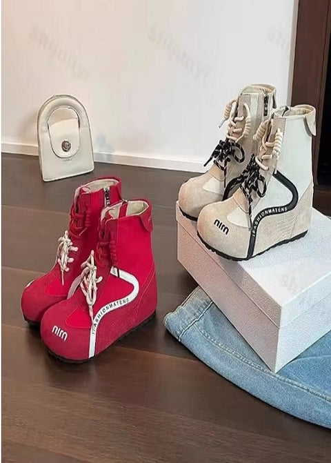 New Comfortable Anti Slip Zipper Round Toe Casual Shoe CODE: KAR5113