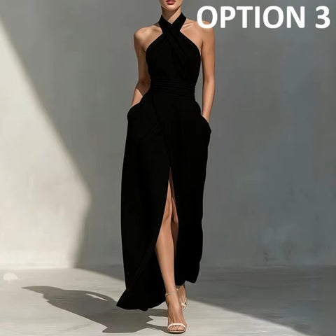 New Front Split Off Shoulder Long Maxi Dress CODE: KAR5124