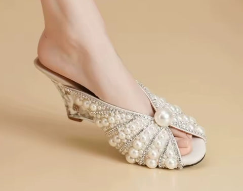 New Heightened Fish Mouth Fairy Wind Platform Sandals CODE: KAR5135