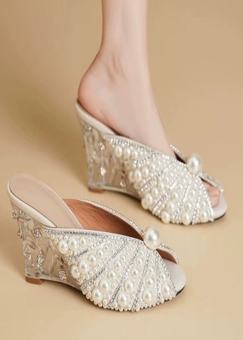 New Heightened Fish Mouth Fairy Wind Platform Sandals CODE: KAR5135