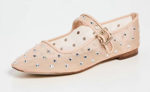 New Mesh Flat Sole Low Heel Commuting Fashionable Shoes CODE: KAR5140