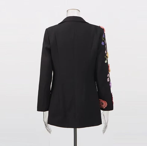 New Design Fashion 2D Flower Versatile Jacket CODE: KAR5148