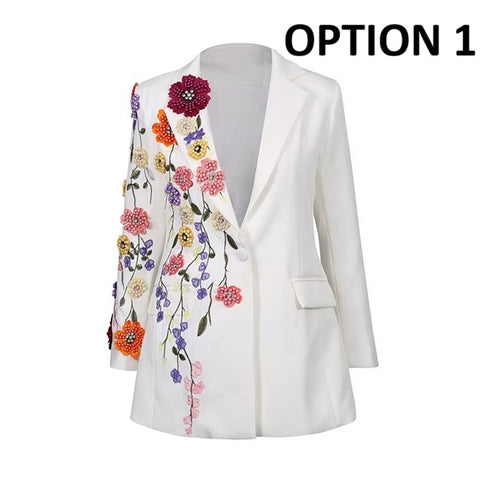 New Design Fashion 2D Flower Versatile Jacket CODE: KAR5148
