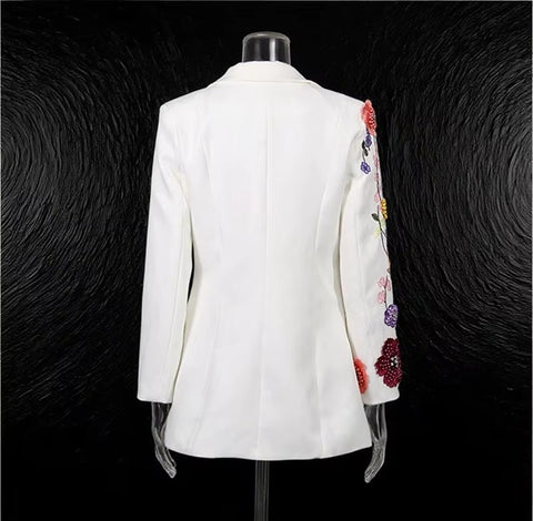 New Design Fashion 2D Flower Versatile Jacket CODE: KAR5148