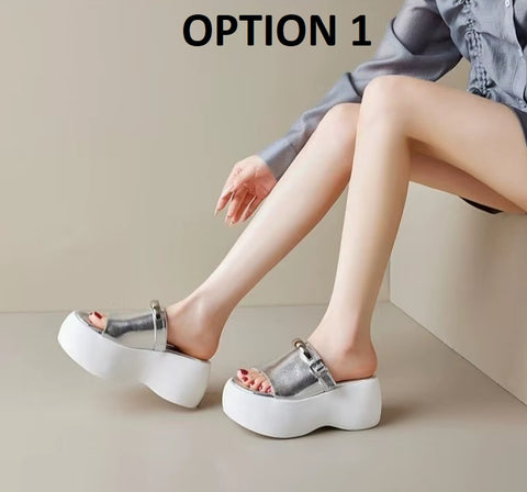 New Comfortable High-heeled Platform Sandals CODE: KAR5149